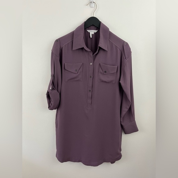 BCBGeneration Dresses & Skirts - BCBGeneration Mauve Shirt Dress